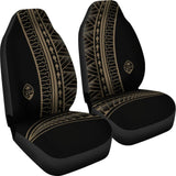 Guam Seal Tan Tribal Car Seat Covers 093223 - YourCarButBetter