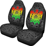 Guam Tribal Turtle Guam Pattern Car Seat Covers 210803 - YourCarButBetter