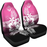 Guam Tropical Hibiscus Pink Car Seat Covers 093223 - YourCarButBetter