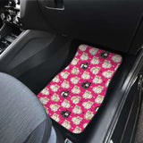 Guinea Pig Pattern Print Design 01 Front And Back Car Mats 221205 - YourCarButBetter