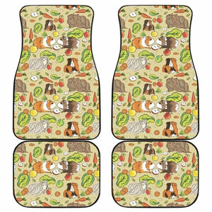 Guinea Pig Pattern Print Design 04 Front And Back Car Mats 221205 - YourCarButBetter