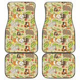 Guinea Pig Pattern Print Design 04 Front And Back Car Mats 221205 - YourCarButBetter