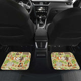 Guinea Pig Pattern Print Design 04 Front And Back Car Mats 221205 - YourCarButBetter