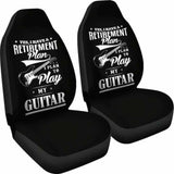 Guitar Retirement Plan Car Seat Covers 221205 - YourCarButBetter