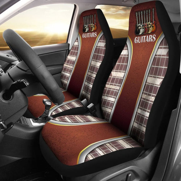 Guitars Premium Car Seat Covers 184610 - YourCarButBetter