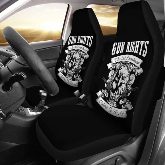 Gun Rights 2Nd Amendment Car Seat Covers Amazing Gift 101819 - YourCarButBetter