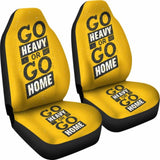 Gym Car Seat Covers - Go Heavy Or Go Home - 04 192609 - YourCarButBetter