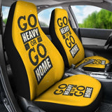 Gym Car Seat Covers - Go Heavy Or Go Home - 04 192609 - YourCarButBetter