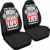Gym Car Seat Covers Iron Nerver Lies 04 192609 - YourCarButBetter