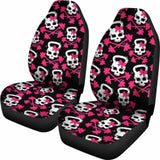 Gym Skull Car Seat Covers 192609 - YourCarButBetter