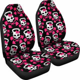 Gym Skull Car Seat Covers 192609 - YourCarButBetter