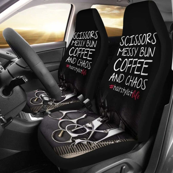 Hairstylist Life Car Seat Covers 154813 - YourCarButBetter