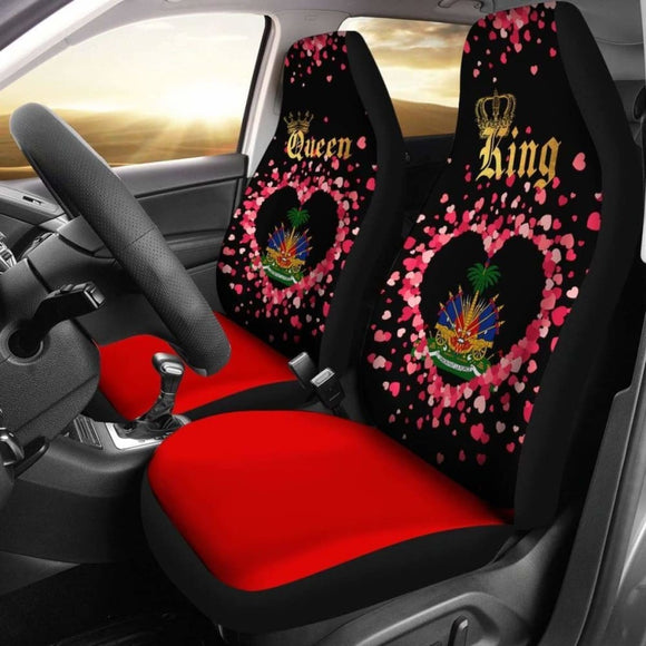 Haiti Car Seat Cover Couple King/Queen (Set Of Two) 153908 - YourCarButBetter