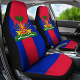 Haiti Coat Of Arms Car Seat Cover 2 153908 - YourCarButBetter