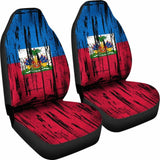 Haiti Grunge Flag Car Seat Cover 1 153908 - YourCarButBetter