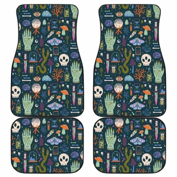 Halloween Car Floor Mats 102802 - YourCarButBetter