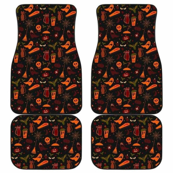 Halloween Car Floor Mats 102802 - YourCarButBetter