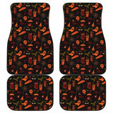 Halloween Car Floor Mats 102802 - YourCarButBetter