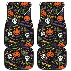 Halloween Car Floor Mats 102802 - YourCarButBetter