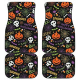 Halloween Car Floor Mats 102802 - YourCarButBetter