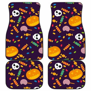 Halloween Car Floor Mats 102802 - YourCarButBetter