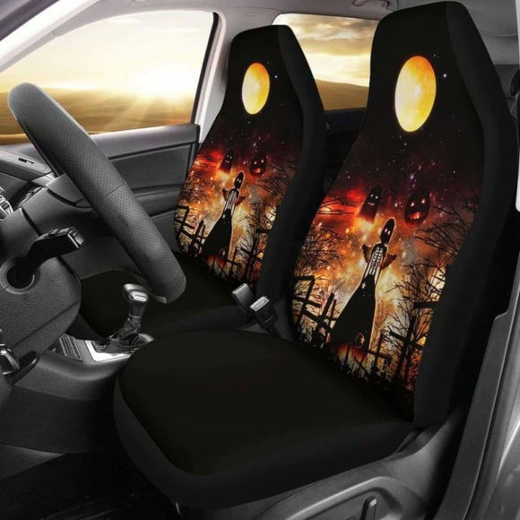 Halloween Car Seat Covers 102802 - YourCarButBetter