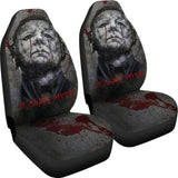 Halloween Car Seat Covers Michael Myers Movie Fan Gift 101819 - YourCarButBetter