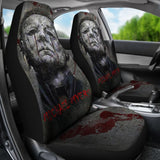 Halloween Car Seat Covers Michael Myers Movie Fan Gift 101819 - YourCarButBetter