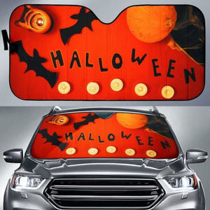 Halloween Car Sun Shades 085424 - YourCarButBetter