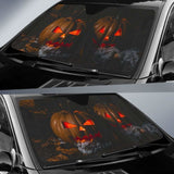 Halloween Cool Pumpkins Sun Shade Amazing Best Gift Ideas 085424 - YourCarButBetter