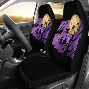 Halloween Custom Car Seat Covers 102802 - YourCarButBetter