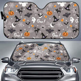 Halloween Design Pattern Car Auto Sun Shades 085424 - YourCarButBetter