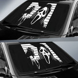 Halloween Ghostface The Scream Car Auto Sun Shades 212903 - YourCarButBetter