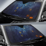 Halloween Haunted House Sun Shade Amazing Best Gift Ideas 085424 - YourCarButBetter