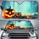 Halloween Haunted Pumpkins Sun Shade Amazing Best Gift Ideas 085424 - YourCarButBetter