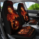 Halloween Michael Myers Car Seat Covers Horror Movie 101819 - YourCarButBetter