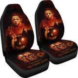 Halloween Michael Myers Car Seat Covers Horror Movie 101819 - YourCarButBetter