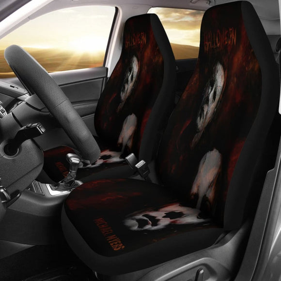 Halloween Michael Myers Horror Movie Car Seat Covers 101819 - YourCarButBetter