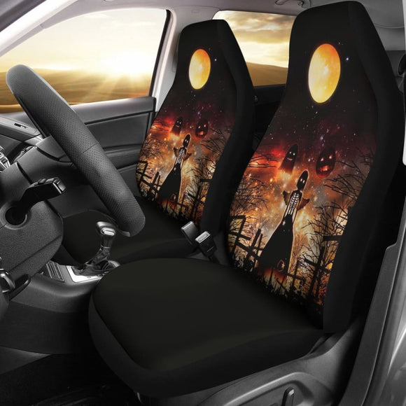 Halloween Night Car Seat Covers 101819 - YourCarButBetter