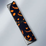 Halloween Pattern Pumpkin Background Car Auto Sun Shades 085424 - YourCarButBetter