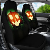 Halloween Pumpkin Car Seat Covers 101819 - YourCarButBetter