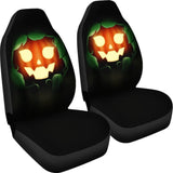 Halloween Pumpkin Car Seat Covers 101819 - YourCarButBetter