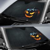 Halloween Pumpkin Car Sun Shades 085424 - YourCarButBetter