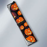 Halloween Pumpkin Pattern Car Auto Sun Shades 085424 - YourCarButBetter