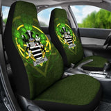 Halthom Ireland Car Seat Cover Celtic Shamrock (Set Of Two) 154230 - YourCarButBetter