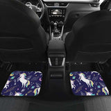 Hand Drawn Cute Unicorn Star Planet Front And Back Car Mats 170817 - YourCarButBetter