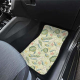 Hand Drawn Sea Turtle Fish Pattern Front And Back Car Mats 091814 051512 - YourCarButBetter