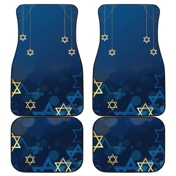 Hanukkah Custom Car Accessories Car Floor Mats 210201 - YourCarButBetter