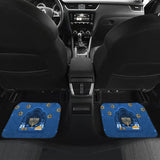 Hanukkah Gift Ideas Blue Print Pattern Car Floor Mats 210201 - YourCarButBetter