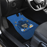 Hanukkah Gift Ideas Blue Print Pattern Car Floor Mats 210201 - YourCarButBetter